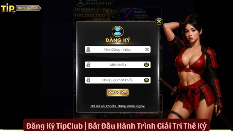 Đăng Ký TipClub | Bắt Đầu Hành Trình Giải Trí Thế Kỷ 9 Đăng Ký TipClub | Bắt Đầu Hành Trình Giải Trí Thế Kỷ
